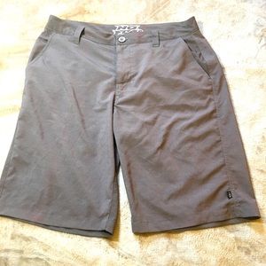 No Fear brown Mens shorts button and zip Size 34